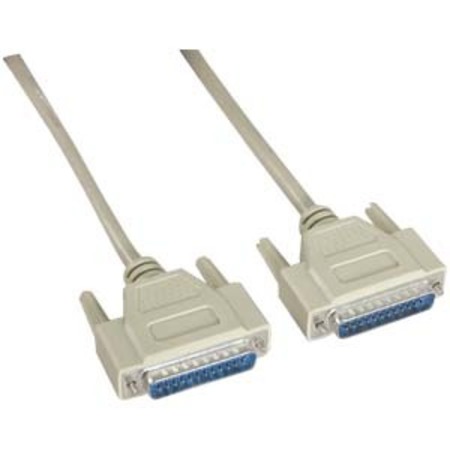 BESTLINK NETWARE DB25 M/M Serial Cable 25C Straight- 15Ft 180203